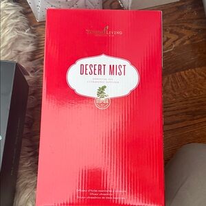 Young Living Desert Mist Diffuser in Bold Red